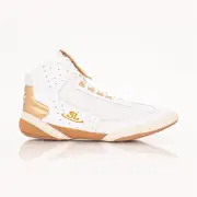 NEW Mens ScrapLife Ascend One Wrestling Shoes Bo Nickal White / Gold - SIZE 10.5