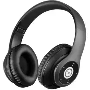 Bluetooth Headphones Over Ear, Wireless and Wired Foldable Headset Built-in M...