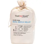 THAT RED HOUSE Wool Dryer Balls 100% Pure