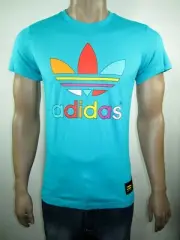 Adidas Originals Pharrell Williams Mono Color Retro Aqua T-Shirt Medium NWT RARE