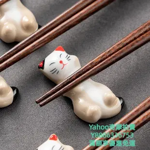 筷子onlycook 日式筷子筷架套裝 家用可機洗木筷尖頭防滑實木餐具禮盒