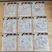 Tattered Angels TANGLED PACKS 14 Unique Hand Sketched Designs YOU CHOOSE