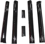 Side Skirt Extensions Car Side Skirts Winglet Splitters Lip Compatible for Mercedes Benz Vito V Klass W447 V250d 2016-2021(Long wheelbase BLK)