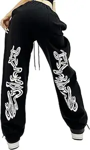 AMITH Jazz Dance Pants for Girls,Loose Pants for Women | Retro Pants Loose Fit with for, Beach, Sports, Dating