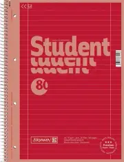 Spiral Notebook Purple din A4