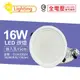 [喜萬年] OU CHYI歐奇照明 TK-AE004 LED 16W 3000K 黃光 15cm 崁燈_OU430024