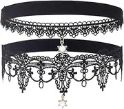 [Miaband] Wedding Garters 2Pcs Rhinestones Thigh Garter Elegant Lace Wedding Bridal Garters Bridal Bridesmaids Accessories for Women, Black