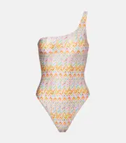 [Missoni] Missoni Chevron swimsuit UK 14 multicoloured