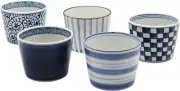 Hasami Ware "Soba Choko" Cup For Soba 200 ml 5Set Japanese-style tableware JAPAN