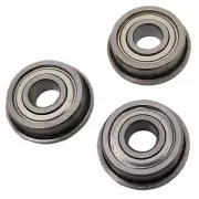 10Pcs F6800ZZ Flange Bearing 10x19x5 mm F 6800ZZ Flanged Ball Bearing ABEC-1
