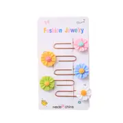 Mini Cartoon Cute Fruit Carrot Paper Note Metal Clip Decoration office stationery Small fresh cartoon paper clip bookmark