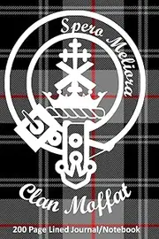 Clan Moffat 200 Page Lined Journal/Notebook