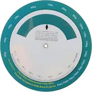 Chart Wall Mount Scale for Male Quick Look Tool Home Supplies Weight Measurement Tool