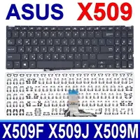 在飛比找Yahoo!奇摩拍賣優惠-ASUS 華碩 X509 黑色 注音 筆電鍵盤 X509FL