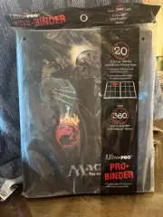 Ultra Pro Magic The Gather MTG 9-Pocket Pro Binder 5 Mana Symbols new
