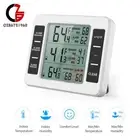 Wireless Digital Refrigerator Freezer Thermometer Temp Alarm Dual Sensor New