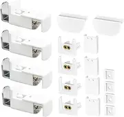 SHINEOFI 1 Set Curtain Fitting Clamp Support Kit Replacement Accessories for Roller Blinds Versatile Compatibility for Various Blinds Easy Installation Durable Material