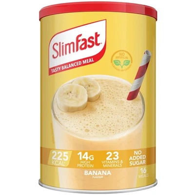 Slimfast Powder Banana 584G Weight Loss Diet Meal Replacement