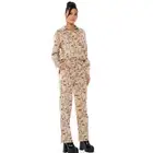 Akira Society Button Up Shirt And Drawstring Pants Women Small Artsy Linen Blend