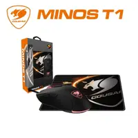 在飛比找momo購物網優惠-【COUGAR 美洲獅】MINOS T1 電競滑鼠鼠墊組(有