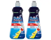 2 x Finish Rinse & Shine Aid Lemon 500mL