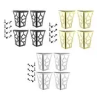 4Pcs Hollow Pattern Metal Furniture Legs Modern for Cupboard Table Furniture