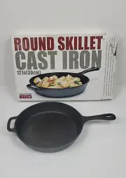 NEW Basics Tools of the Trade. 12" Cast Iron Skillet Pan.