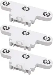 New Lon0167 3 Pcs Featured AC 500 ν reliable efficacy 2A G13-F263W T8 Triple Light Socket G13 Base Fluorescent Lamp Holder White(id:3e9 6a e3 d35)