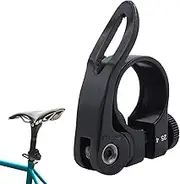 Release Pipe Clamp Bike Seat - Seatpost Clamp, Seat Clamp | Quick Release Lever Bike, lock quick release buckle tube clamp, Dead speed alloy seat tube clamp, Seatpost Clamp Sandblastin