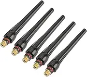 Fafeicy Tig Welding Back Caps for WP 17/18/26 Torch 57Y02 57Y03 57Y04 Long Medium Short Replacement Parts Tig Welding Accessories (5pcs57Y02 (Long))