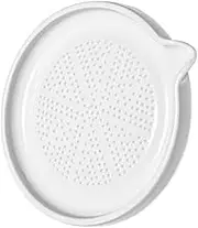 Ceramic Grinder Mincer Small Smasher Plate Grinding Porcelain Fruit Grate Paste Kitchen Mashers Potatoes Masher Garlic Press Cooking Tool Potato Masher Vegetable Ceramics White