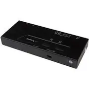 StarTech 2x2 4K HDMI matrix switch with fast switching & auto-sensing - VS222HD4K