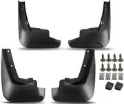 A-Premium Set of 4PCS Mud Flaps Splash Guards Mudguards Mudflaps with Hardware K