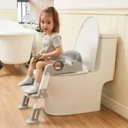 Potty Training Toilet Seat with Step Stool Ladder for Boys and Girls Baby