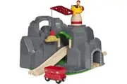 Crane and Mountain Tunnel Set, 7 Piece