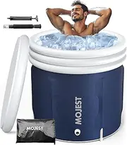 Ice Saver: 95-Gallon Ice Bath Tub with Premium, Long-Lasting Insulation – Perfect as a Cold Plunge Tub for Temperature Control, Relaxation, and Recovery. Durable and Portable for Indoor/Outdoor Use