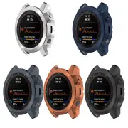 Electroplated TPU Watch Case Protector Cover For Garmin Fenix7/7 Sapphire Solar