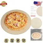 Versatile 16-inch Pizza & Baking Stone - Perfect for Bread, Pastries & Veggies