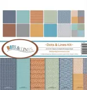 Reminisce Collection Kit 12"X12"-Dots And Lines 5A0023WC-1G70V