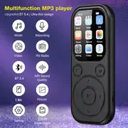 Bluetooth 5.4 MP4/MP3 Lossless Sports Music Player FM Radio Recorder Portable