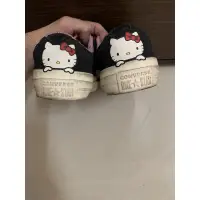 在飛比找蝦皮購物優惠-二手Converse & Hello Kitty 聯名經典款