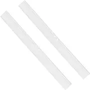 2PCS Replacement Silicon Rubber Squeegee Blade, 12 Inch White