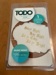 TODO Letterpress / Hot Foil Press - SILENT NIGHT -