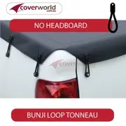 Rodeo RA - RC without Headboard, Bunji Ute Tonneau Cover