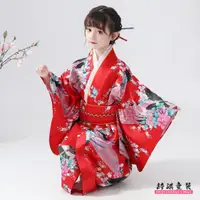 在飛比找蝦皮購物優惠-兒童日本和服男童女童萬聖節古早浴袍小中大童民族風舞臺表演服裝