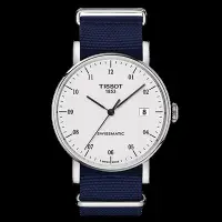 在飛比找Yahoo!奇摩拍賣優惠-Tissot 天梭魅時系列尼龍機械男腕錶 T10940717