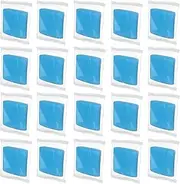 PEUTIER 20pcs Detailing Clay Bar, Blue Vehicle Clay Bar Auto Detailing Clay Magic Clay Bars Kit Auto Wash Bar with Washing and Adsorption Capacity for Glass Cleaning Car Detailing Clean Car Wash