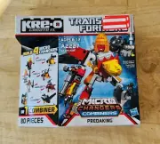 Transformers Kre-o Predaking Micro Changers Combiners A2227 Kreo 80 pieces