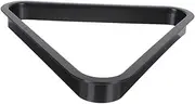Kisangel Billiard Tripod Pool Table Triangle Billiard Frame Pool Table Balls Rack Storage Rack Frame Triangle Billiards Holder Billiards Accessories Black Plastic