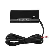 DC 12V Car LED 3-Digit Digital Display Voltage Detection Meter Voltmeter u